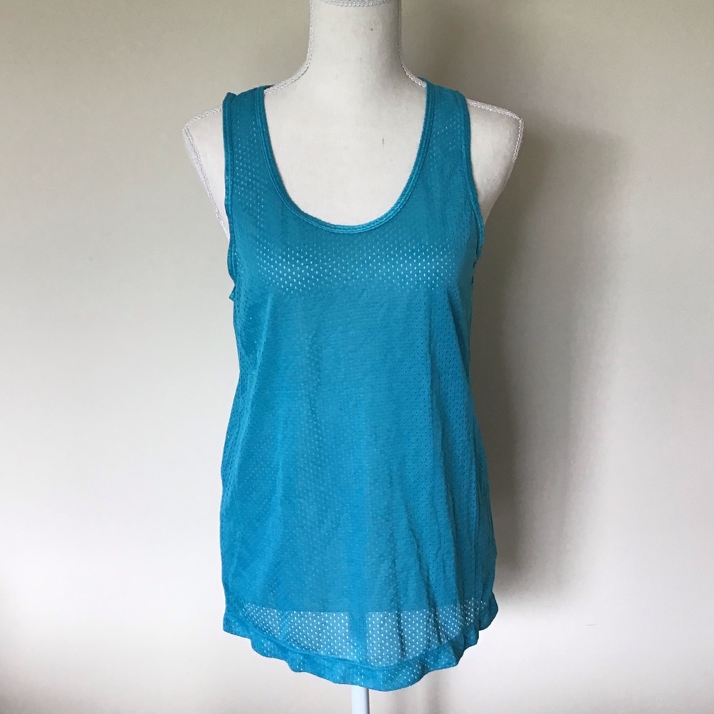 NWOT Blue American Apparel Polymesh Jersey